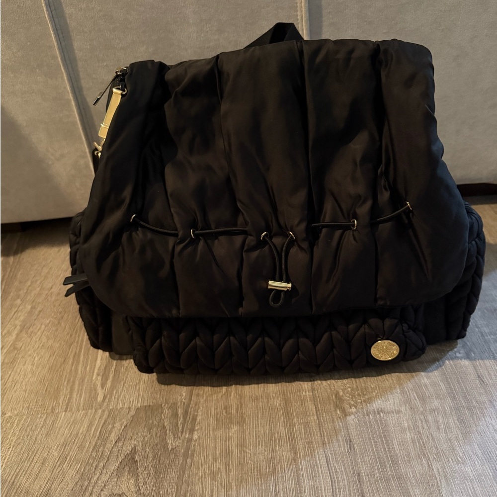 HAPP Brand Black Diaper Bag